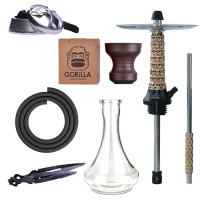Кальян Sunrise Hookah Windskull Full Set Gold 50 см