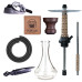 Кальян Sunrise Hookah Windskull Full Set Gold 50 см - фото 1
