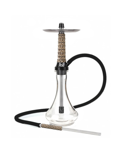 Кальян Sunrise Hookah Windskull Full Set Gold 50 см - фото 2