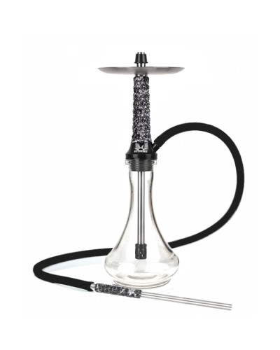 Кальян Sunrise Hookah Windskull ROCK Black 50 см - фото 2