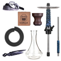 Кальян Sunrise Hookah Windskull ROCK Blue 50 см