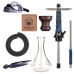 Кальян Sunrise Hookah Windskull ROCK Blue 50 см - фото 1