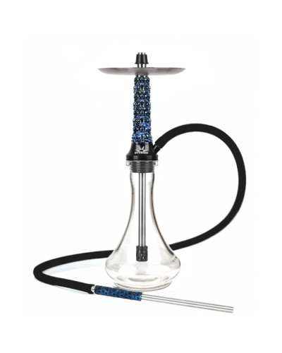 Кальян Sunrise Hookah Windskull ROCK Blue 50 см - фото 2