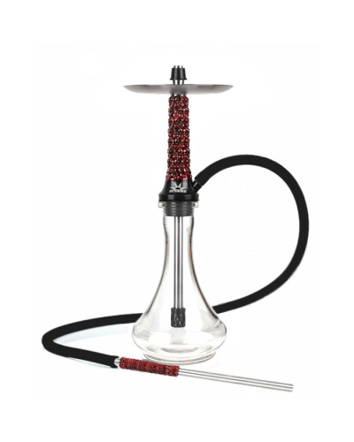 Кальян Sunrise Hookah Windskull ROCK Red 50 см - фото 2