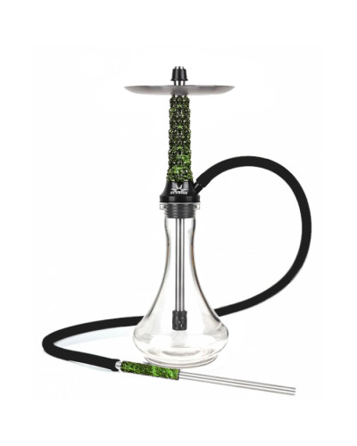 Кальян Sunrise Hookah Windskull ROCK Green 50 см - фото 2