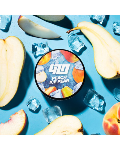 Тютюн 420 Classic Frost Line Peach Ice Pear (Груша, Персик, Лід) 250 г