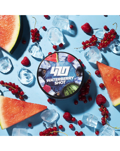 Тютюн 420 Classic Frost Line Waterberry shot (Смородина, Малина, Кавун) 250 г