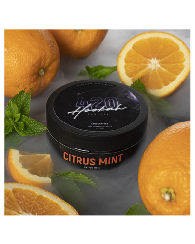 Тютюн 420 Classic Line Citrus Mint (Цитрус М\'ята) 100 г