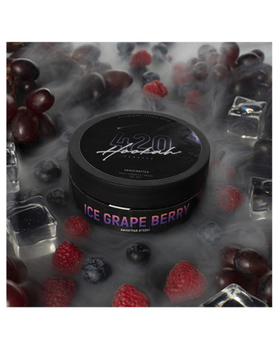 Тютюн 420 Classic Line Ice Grape Berry (Виноград Ягоди Лід) 40 г