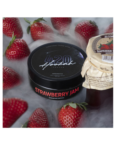 Тютюн 420 Classic Line Strawberry Jam (Полуничне варення) 100 г