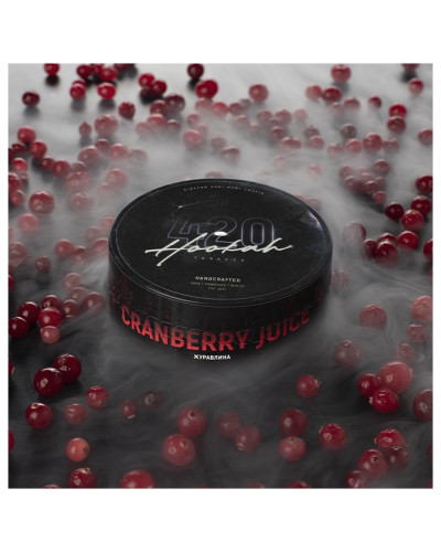 Тютюн 420 Classic Line Cranberry juice (Журавлиний сік) 40 г