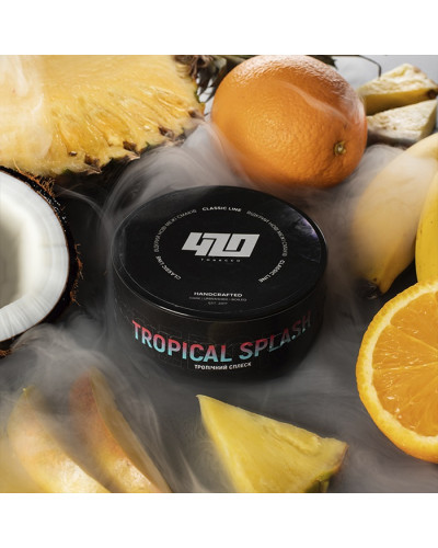 Тютюн 420 Classic Line Tropical Splash (Ананас, Апельсин, Банан, Кокос) 100 г