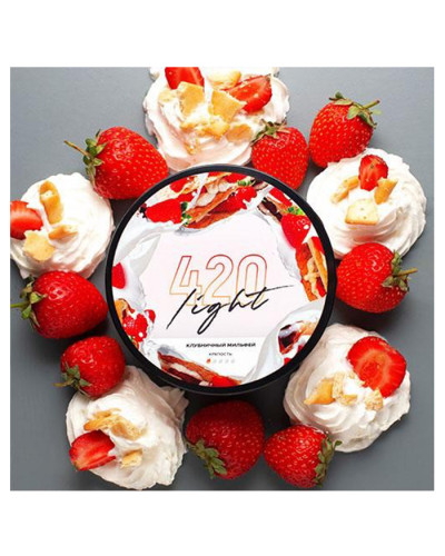 Тютюн 420 Light Полуничний Мільфей 100 г