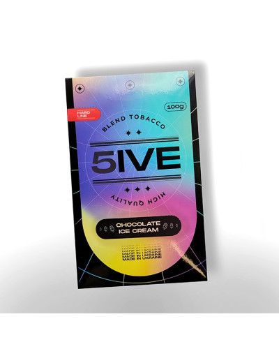 Тютюн 5IVE Hard Line Chocolate Ice Cream (Шоколад, Пломбір, Лід) 100 г