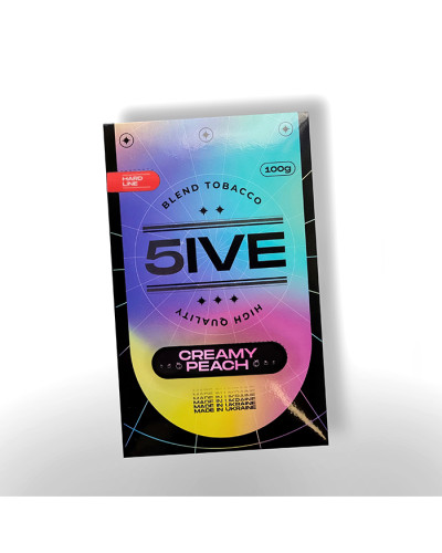 Тютюн 5IVE Hard Line Cream Peach (Персиковий крем) 100 г