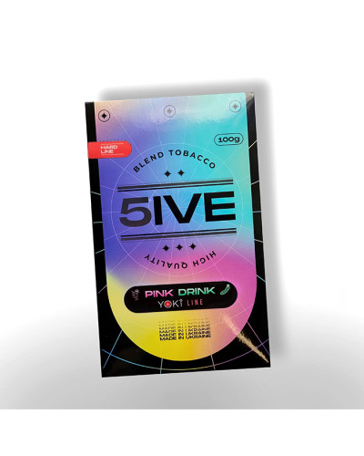 Тютюн 5IVE Hard Line Pink Drink (Огірок, Маракуя) 100 г