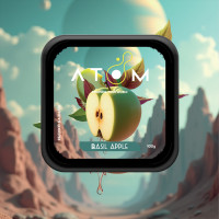 Тютюн Atom Basil Apple (Базилік, Яблуко) 100 г