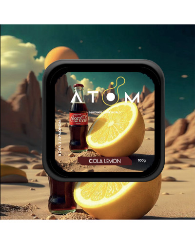 Тютюн Atom Cola Lemon (Кола, Лимон) 100 г