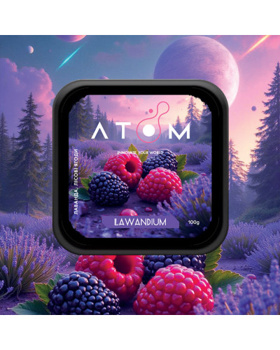Тютюн Atom Lawandium (Лаванда, Лісові ягоди) 100 г
