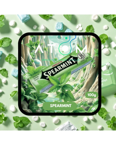 Тютюн Atom Spearmint (М\'ята жуйка) 100 г