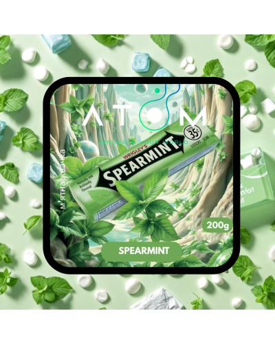 Тютюн Atom Spearmint (М\'ята жуйка) 200 г
