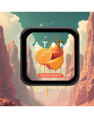 Тютюн Atom Orange Mango (Апельсин, Манго) 200 г