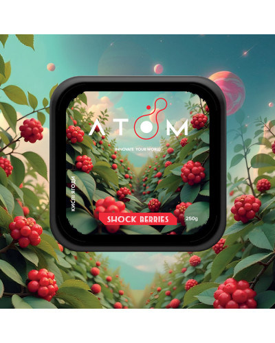 Тютюн Atom Shock Berries (Кислі лісові ягоди) 200 г