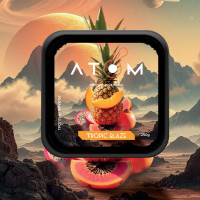 Тютюн Atom Tropic Blaze (Тропічні фрукти) 200 г