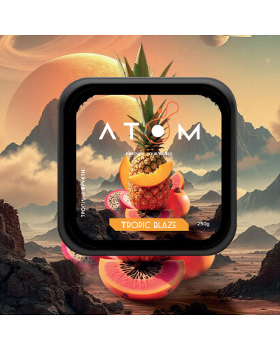 Тютюн Atom Tropic Blaze (Тропічні фрукти) 200 г