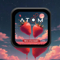 Тютюн Atom Wild Strawberry (Суниця) 200 г