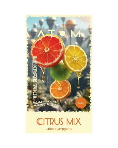 Тютюн Atom Citrus Mix (Мікс цитрусів) 50 г