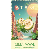 Тютюн Atom Green Wave (Лемонграс, Фейхоа, Ментол) 50 г
