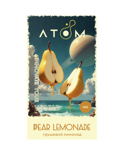 Тютюн Atom Pear Lemonade (Грушевий лимонад) 50 г