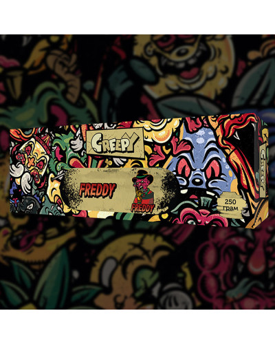 Тютюн Creepy Freddy (Ківі, Полуниця, Грейпфрут) 250 г