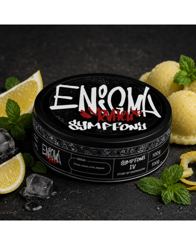 Тютюн Enigma x Yevhen B Sympfony IV (Лимонно-м'ятний сорбет) 100 г