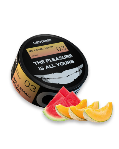 Тютюн Gedonist Big and Small Melon 03 (Диня, Кавун) 100 г