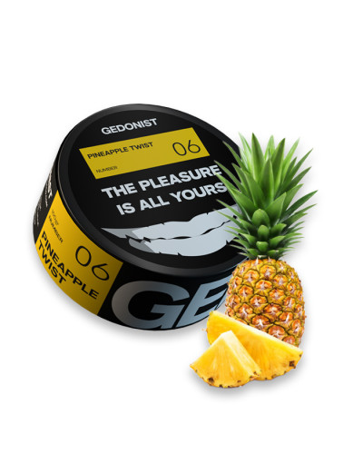 Тютюн Gedonist Pineapple twist 06 (Стиглий солодкий ананас) 100 г