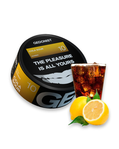 Тютюн Gedonist Cola sour 10 (Кола з лимоном) 100 г