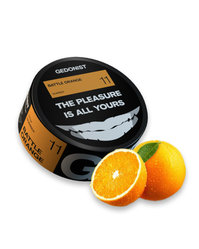 Тютюн Gedonist Battle Orange 11 (Кисло солодкий апельсин) 100 г