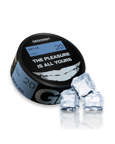 Тютюн Gedonist Only ice 20 (Льодяна прохолода) 100 г