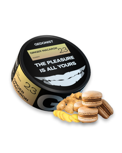 Тютюн Gedonist Ginger Macaron 23 (Печиво, Імбир) 100 г