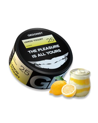 Тютюн Gedonist Lemon Yogurt 25 (Лимонний йогурт) 100 г