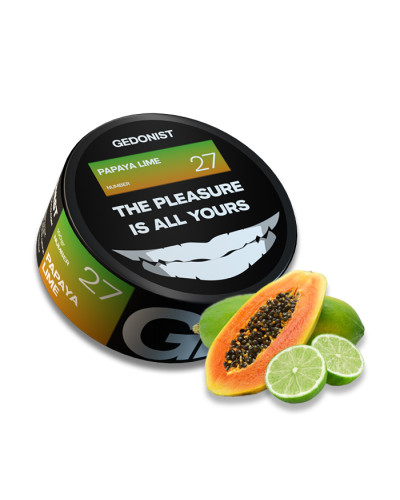 Тютюн Gedonist Papaya Lime 27 (Папая, Лайм) 100 г