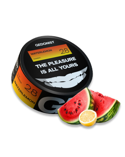 Тютюн Gedonist Waterlemon 28 (Кавун, Лимон) 100 г