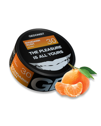 Тютюн Gedonist Mandarin Rush 30 (Мандарин) 100 г