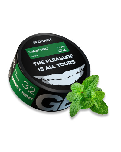 Тютюн Gedonist Sweet Mint 32 (Солодка м\'ята) 100 г