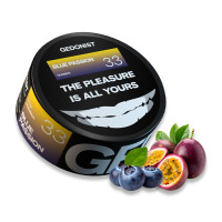 Тютюн Gedonist Blue passion 33 (Чорниця, Маракуя) 100 г