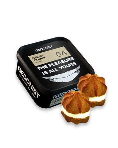 Тютюн Gedonist Cream Cookie 04 (Печиво з ірландським кремом) 200 г