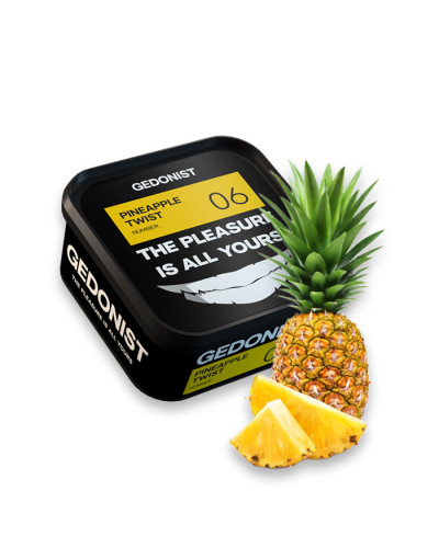 Тютюн Gedonist Pineapple twist 06 (Стиглий солодкий ананас) 200 г