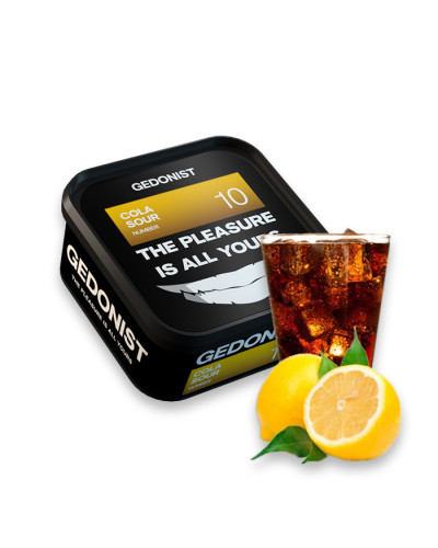 Тютюн Gedonist Cola sour 10 (Кола з лимоном) 200 г